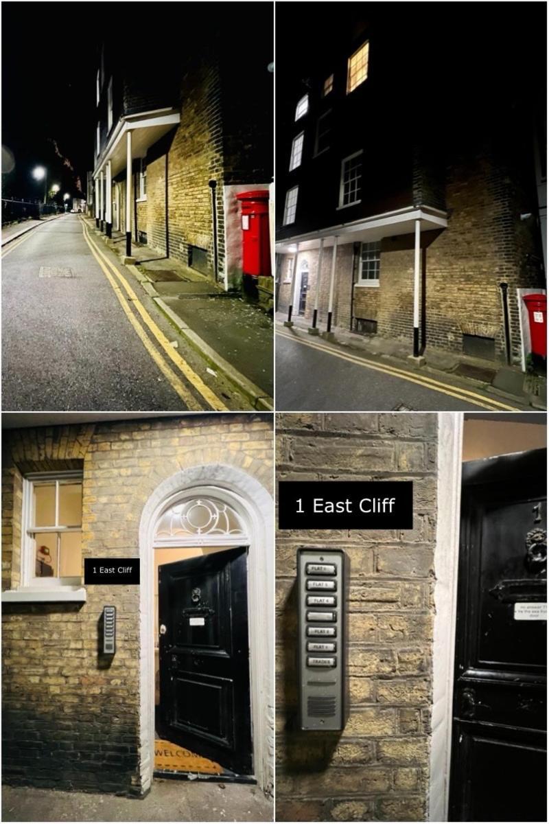 Flat 4 Marine Parade House, 1 East Cliff- Next To Dover Port, White Cliffs, Beach, Castle ภายนอก รูปภาพ